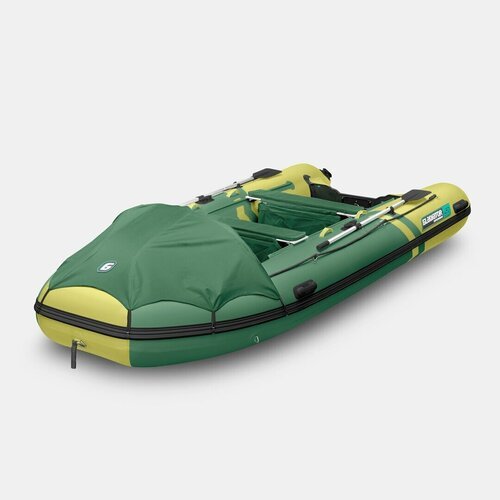 Купить Надувная лодка GLADIATOR E450PRO зелено-оливковый
<p>Моторные лодки с надувным д...