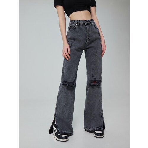 Купить Джинсы FEELZ, размер 26, серый
Модные джинсы широкие с завышенной талией подойду...