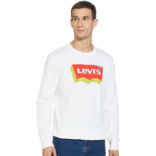 Купить Свитшот Levi's, размер M, белый, красный
Мужской свитшот от Levis - стильная и к...