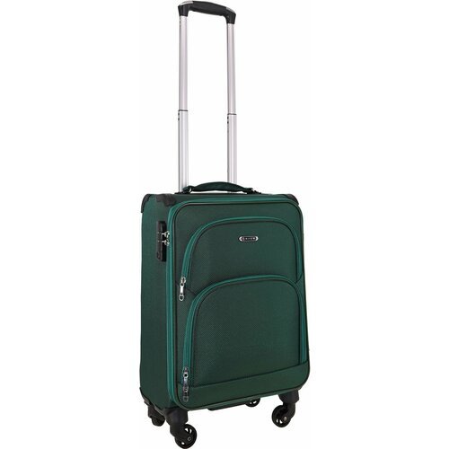Купить Чемодан Rion+ 453GRN, 38 л, размер S, черный, зеленый
Легкий текстильный чемодан...