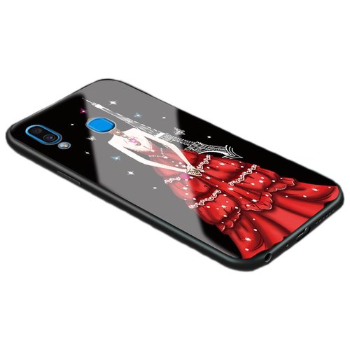 Купить Силиконовый чехол-бампер MyPads для Samsung Galaxy A30 SM-A305F (2019) с закален...