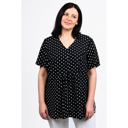 Купить Блуза SVESTA, размер 62, черный
Стильная летняя женская блуза с коротким рукавом...