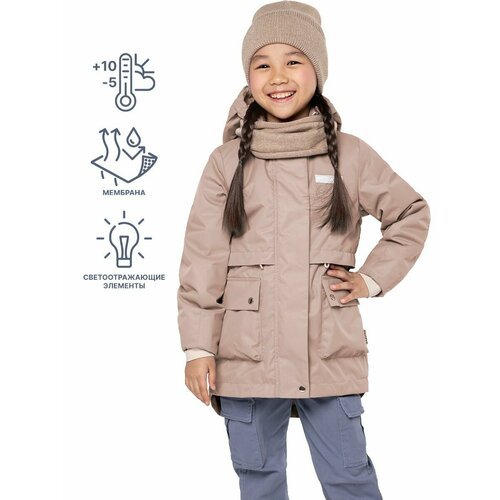 Купить Куртка NIKASTYLE 4м3424, размер 98-52, бежевый
Куртка демисезонная для девочки....