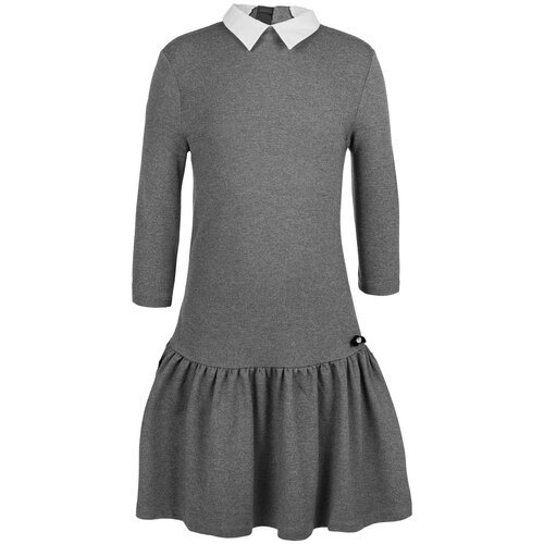 Купить Школьное платье Gulliver, размер 170, серый
Замечательное платье из "джерси" - с...