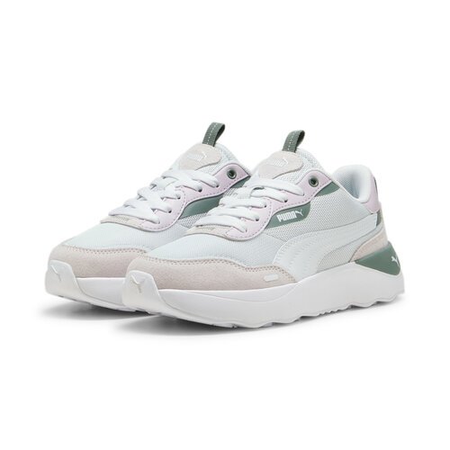 Купить Кроссовки PUMA Runtamed Platform Jr, размер 3, серый, розовый
Кроссовки PUMA Run...