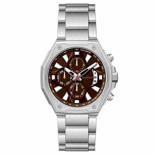 Купить Наручные часы Guardo Наручные часы GUARDO 12763-3, коричневый
Мужские кварцевые...