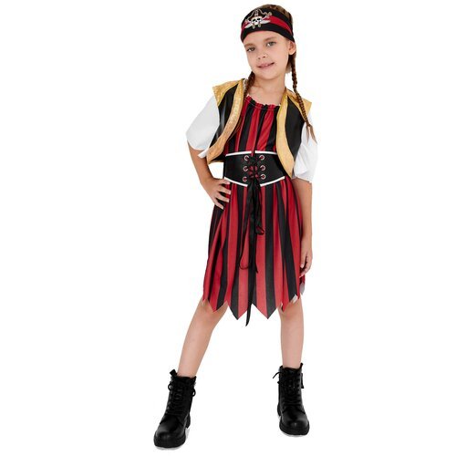 Купить Костюм Пиратка Фортуна детский
Детский костюм пиратки для девочки на утренник, д...