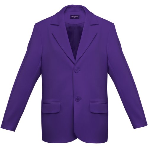 Купить Пиджак RO.KO.KO, размер XS-S, фиолетовый
Однобортный унисекс пиджак. Подойдет де...