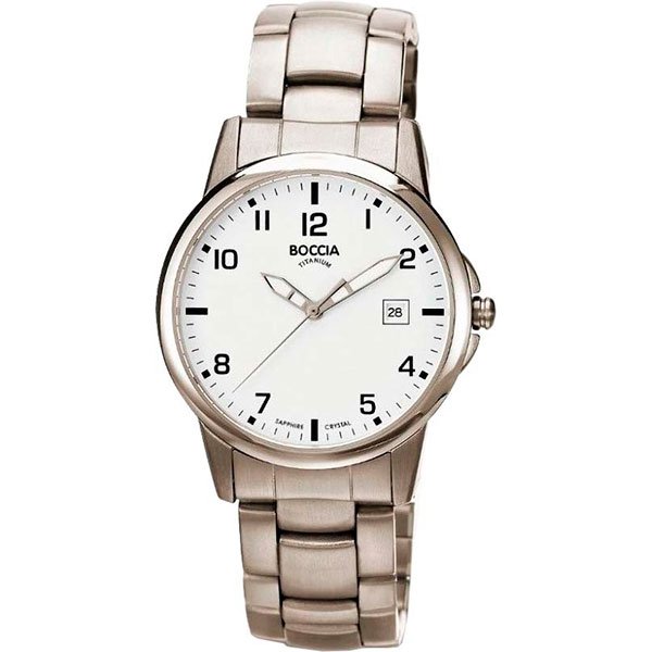 Купить Часы Boccia 3625-03
Мужские кварцевые часы. Центральные часовая, минутная и секу...