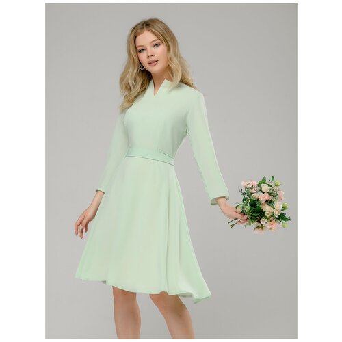 Купить Платье 1001dress, размер 48, зеленый
Длина рукава: 49.<br>Длина по спинке: 91.<b...