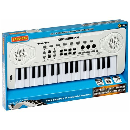 Купить Синтезатор Клавишник BONDIBON 37 клавиш, с микрофоном (ВВ4947)
 

Скидка 11%