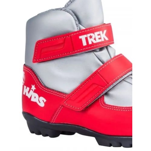 Купить Ботинки лыжные детские Trek Kids SNS р.34 красный лого белый
Ботинки лыжные детс...