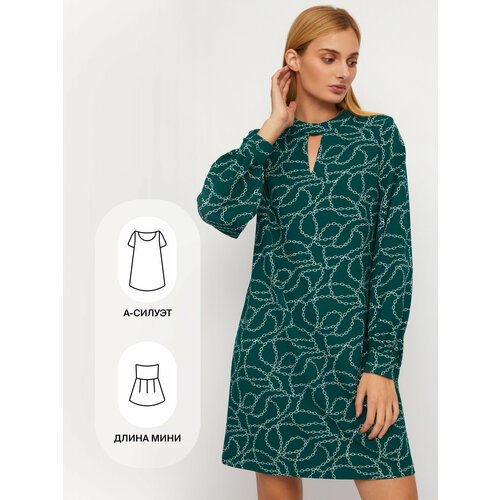 Купить Платье Zolla, размер S, зеленый
Универсальная модель короткого зелёного женского...