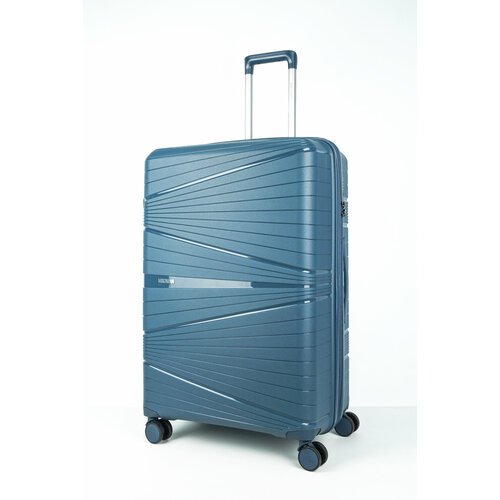 Купить Чемодан , 130 л, размер XL, синий
Ударопрочный дорожный чемодан большого размера...