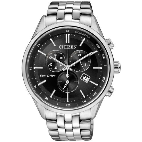 Купить Наручные часы CITIZEN Eco-Drive Японские наручные часы Citizen AT2140-55E с хрон...