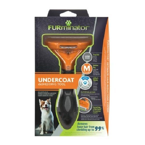 Купить FURminator Фурминатор M для средних Собак с длинной шерстью 141068, 0,223 кг
FUR...