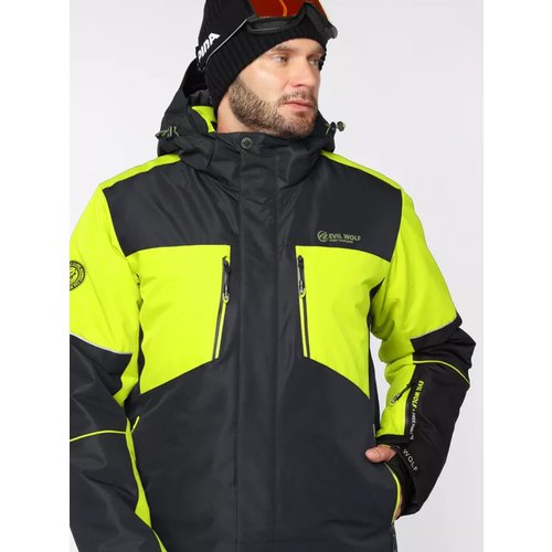 Купить Куртка EVIL WOLF, размер L, зеленый, черный
Куртка мужская горнолыжная из влагос...