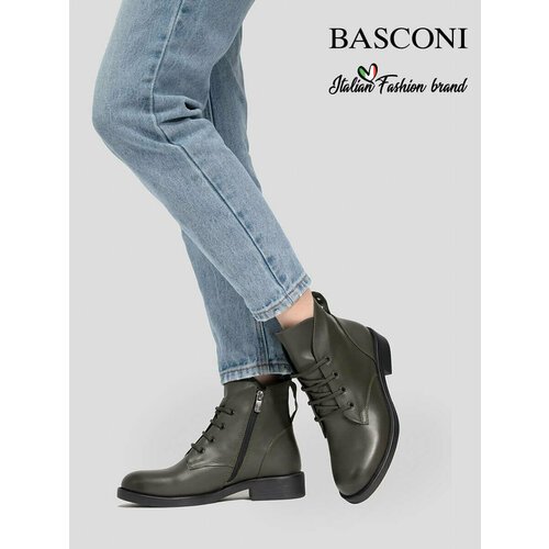 Купить Ботинки BASCONI, размер 37, хаки
Ботинки женский BASCONI хаки натуральная кожа...