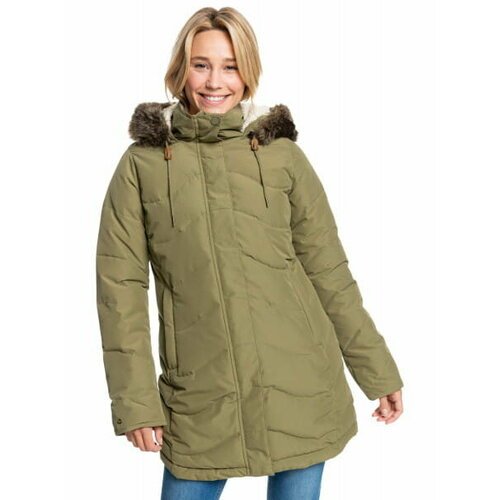 Купить Куртка Roxy, размер L, зеленый, хаки
Особенности:<br><br> Женская зимняя парка<b...