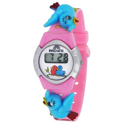 Купить Наручные часы Радуга, розовый
Электронные детские наручные часы Радуга 503 для с...
