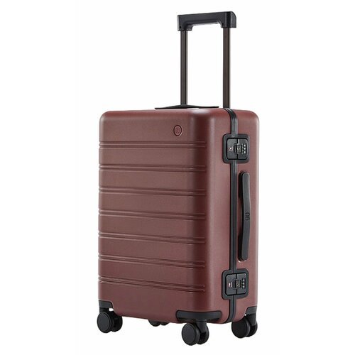 Купить Чемодан NINETYGO Manhattan Frame Luggage 112004, 66 л, размер 24", красный, кори...