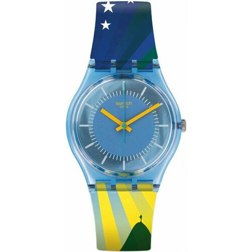 Купить Наручные часы swatch, мультиколор, синий
Swatch "CARTOLINA" gs147. Оригинал от о...