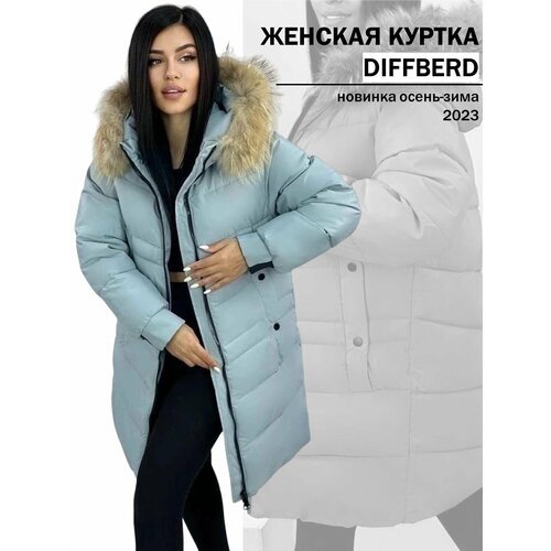 Купить Куртка Diffberd, размер 42, голубой
Женская зимняя куртка, новинка осень-зима 20...