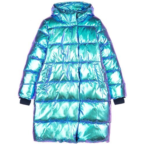 Купить Куртка playToday, размер 152, голубой, зеленый
Зимнее пальто из ткани с эффектом...