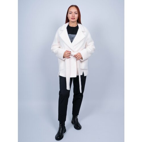 Купить Шуба , размер 52, белый
Стильное укороченное женское демисезонное пальто премиум...