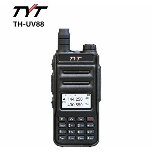 Купить Портативная радиостанция(рация) TYT TH-UV88 с двойным диапазоном и скремблером
Р...