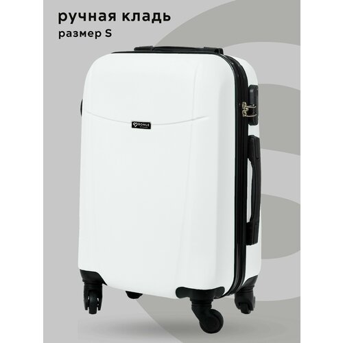 Купить Чемодан Bonle 1703S/1, 37 л, размер S, белый
Четырехколесный чемодан Bonle росси...