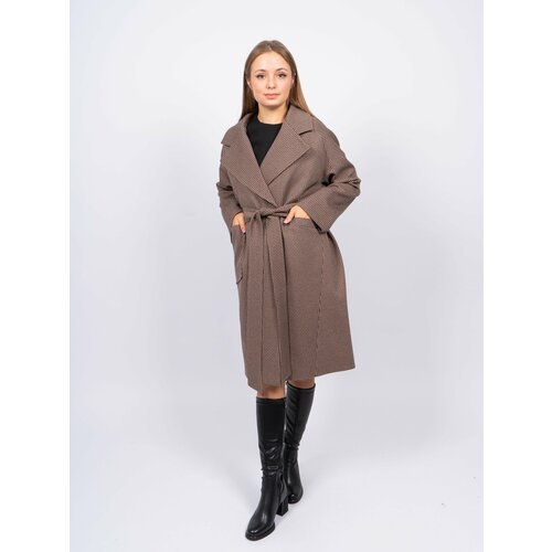 Купить Пальто , размер 44, коричневый
Стильное женское демисезонное пальто премиум каче...