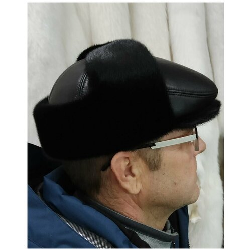 Купить Шапка , размер 59, черный
Зимняя кепка-ушанка "Ватсон" - это строгий и практичны...
