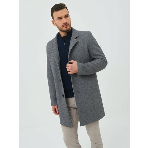 Купить Пальто КАЛЯЕВ, размер 60, серый
Пальто мужское полушерстяное 02, STRAVARDI 

Ски...