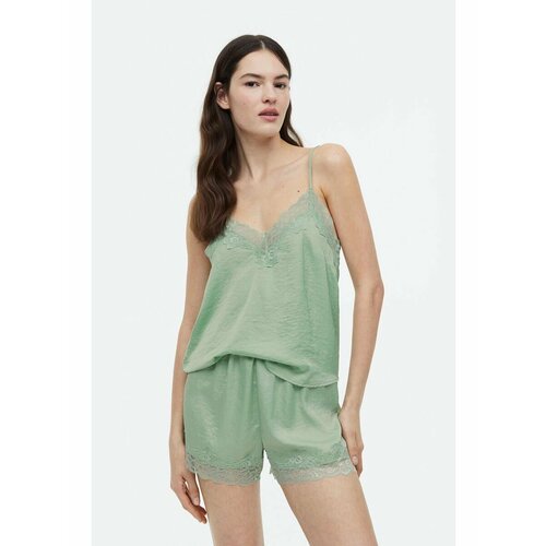 Купить Пижама H&M, размер S, зеленый
Пижама H&M из атласа - стильный и комфортный выбор...