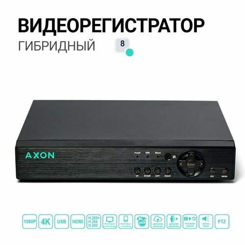 Купить Видеорегистратор Axon A-8H4N
Видеорегистратор Axon A-8H4N (Пентаплекс, 5 в 1 (AH...