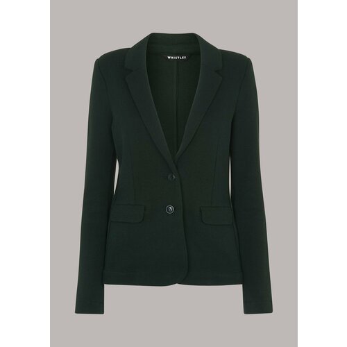 Купить Куртка WHISTLES, размер 8, зеленый
Узкая куртка из джерси<br><br>Цвет: Зеленый л...