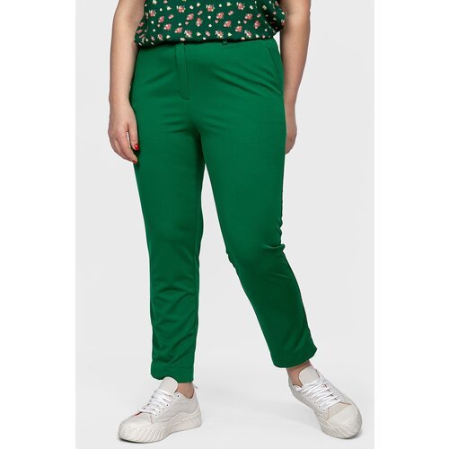 Купить Брюки SVESTA, размер 52, зеленый
Элегантные брюки из плотного трикотажа с втачны...