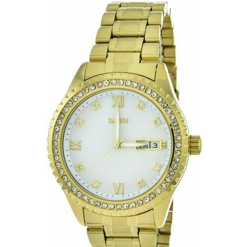 Купить Наручные часы SKMEI, золотой
Часы Skmei 9221GDWT gold-white бренда Skmei 

Скидк...