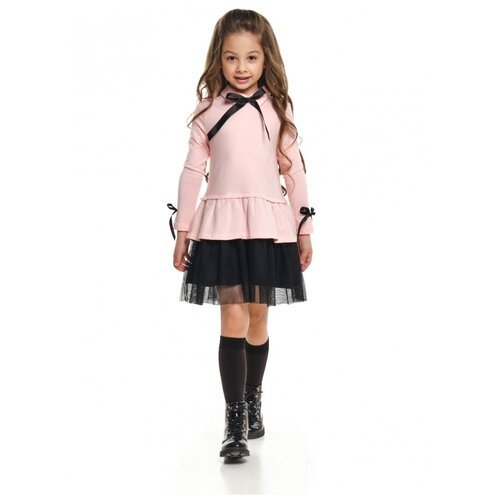 Купить Платье Mini Maxi, размер 98, розовый, черный
Платье для девочек Mini Maxi, модел...