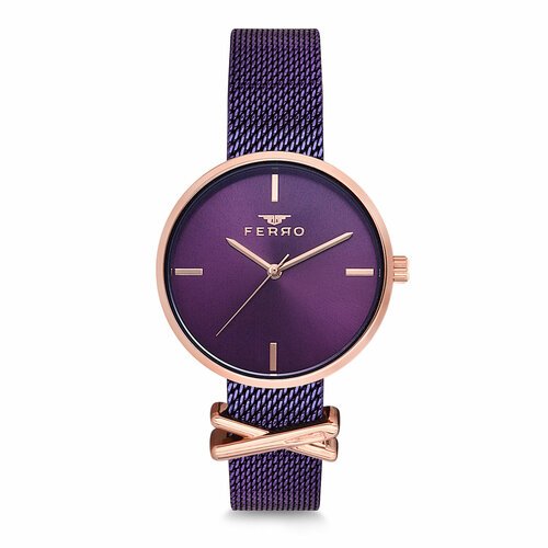 Купить Наручные часы Ferro, бордовый
Яркие женские наручные часы Ferro идеальны для тех...