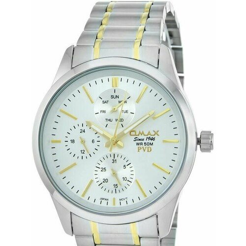 Купить Наручные часы OMAX, серебряный
Часы OMAX CFM009N008 (STEEL COLOR/GOLD(2N18)) бре...