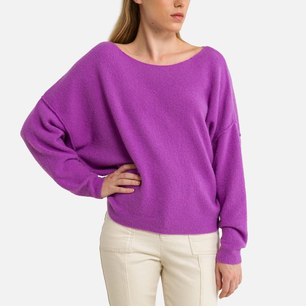Купить Пуловер с длинными рукавами и вырезом-лодочкой DAMSVILLE XS/S фиолетовый
Пуловер...