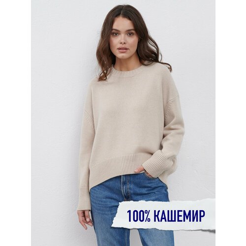 Купить Джемпер Sovershenstvo, размер S, бежевый
Женский джемпер (пуловер, свитер) широк...