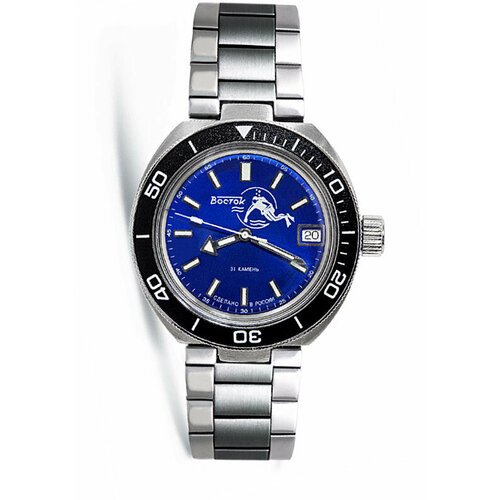 Купить Наручные часы Восток 78010А, черный, серебряный
Наручные часы Восток Амфибия 780...