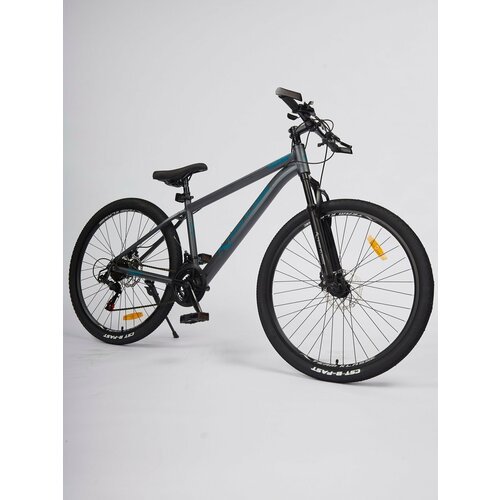 Купить Горный взрослый велосипед Team Klasse B-4-A, серый, синий, диаметр колес 27.5 дю...