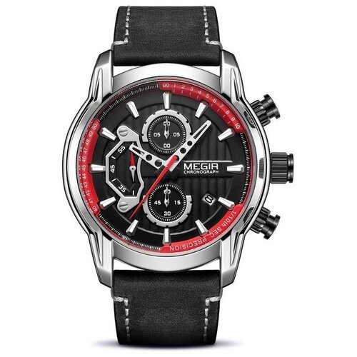 Купить Наручные часы Megir, черный
Яркие и стильные часы Megir 2104G (S/B/R) отлично см...