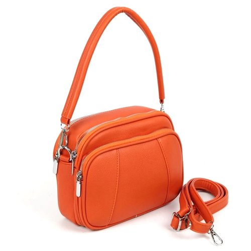 Купить Сумка кросс-боди Fuzi House, оранжевый
Женская сумка из искусственной кожи оранж...