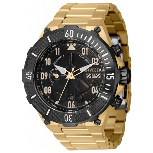 Купить Наручные часы INVICTA Aviator Часы мужские кварцевые Invicta Aviator 39907, золо...