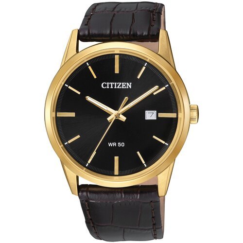 Купить Наручные часы CITIZEN Basic, коричневый
Мужские кварцевые часы. Центральные часо...